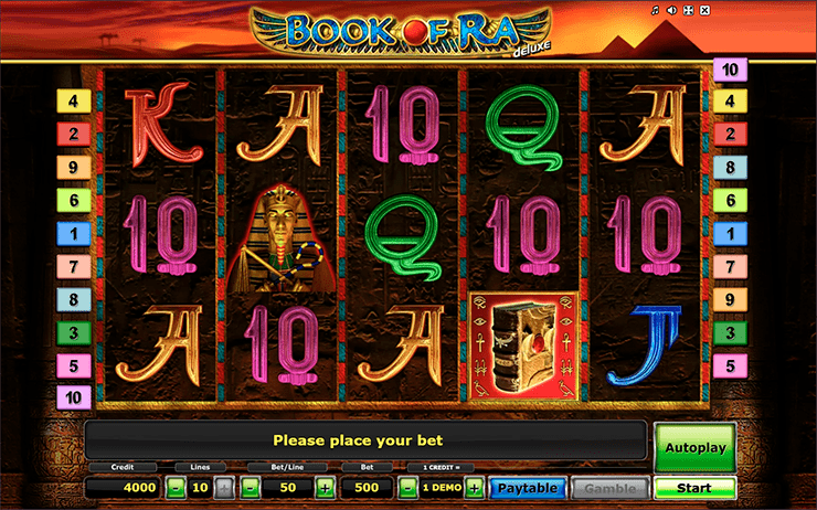 Slot Book of Ra Deluxe