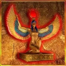 Symbol: Golden statue of Isis